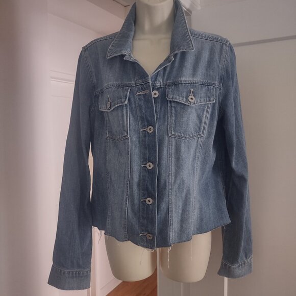 PAIGE Jackets & Blazers - PAIGE Women's Aveline Jacket Raw Hem LEANNA - MEDIUM